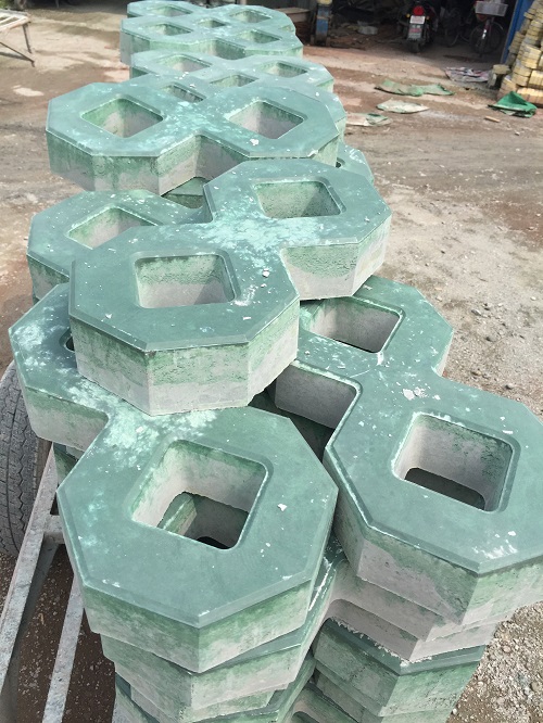 水泥彩磚圖片，混凝土水泥彩磚圖片