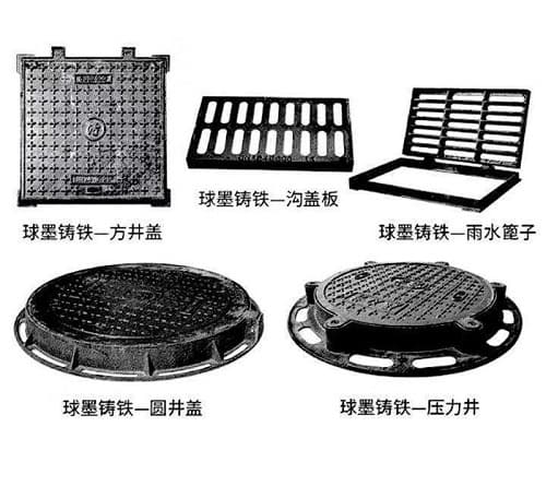 球墨鑄鐵陰井井蓋的五大優(yōu)勢，球墨鑄鐵陰井井蓋，鑄鐵陰井井蓋